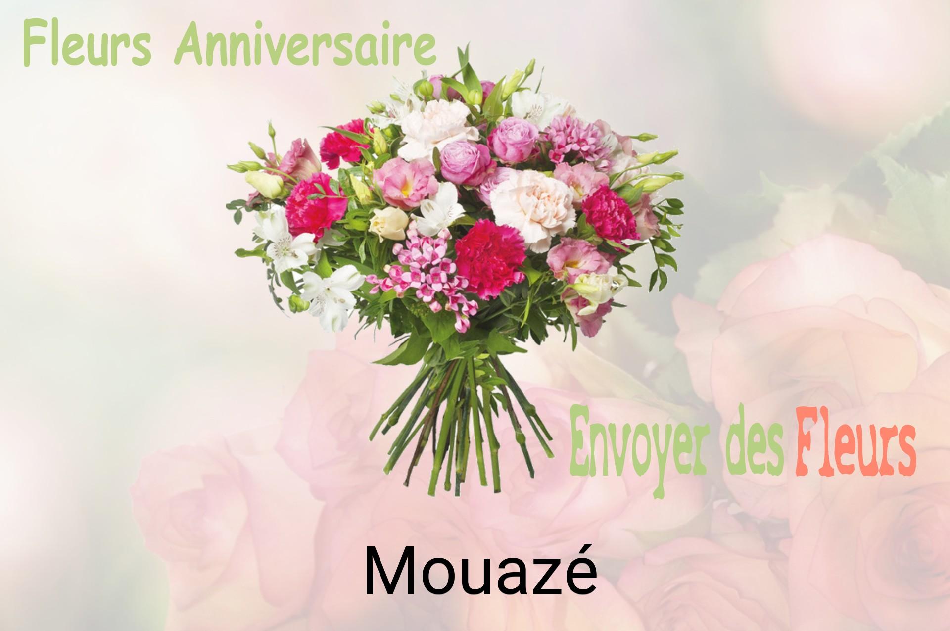 Bouquet de fleurs d’anniversaire livré à Mouazé